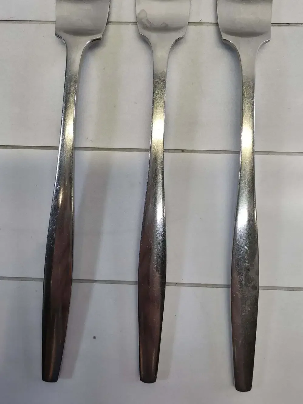 Dansk Denmark VARIATION V Set of 3 Dinner Forks 8